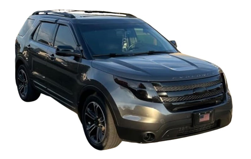 Optimal Co 2011-2019 Tape-On Rain Guards for Ford Explorer Extra Thick Side Window Deflector Visors Base XLT Limited Sport Platinum 2012 2013 2014 2015 2016 2017 2018 - Image 2